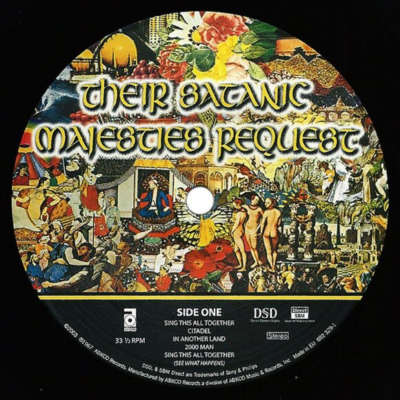 rolling stones their satanic majesties request NEW 2003 EU 180 gram LP - trippy - Picture 3 of 6